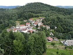 Skyline of Pierre-Percée