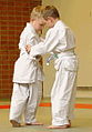 Image 31Two children training in judo techniques (from Judo)