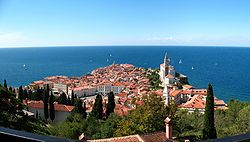 Panorama de Piran