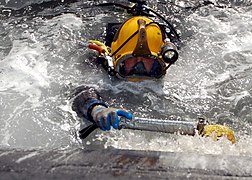 Hull scrubbing