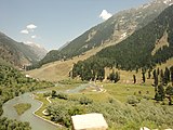 Betaab Valley-aerial view