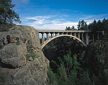 Photographie du Beaver Creek Bridge.