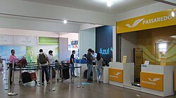 Balcões de check-in em Dourados