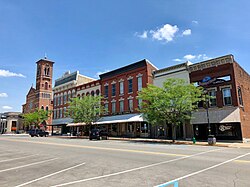 Franklin Street in Downtown Greensburg