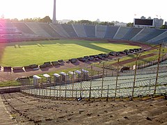 Leeg stadion in 2006