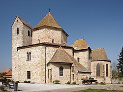 Skyline of Ottmarsheim