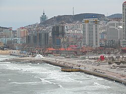 View of Yuhuangding seaside area