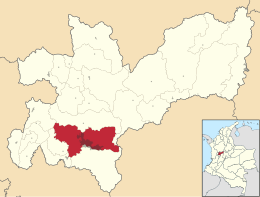 Manizales – Mappa