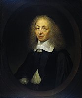 Constantijn Huygens (1596-1687) 1672, olieverf op paneel, 27 * 23 cm, Rijksmuseum Amsterdam