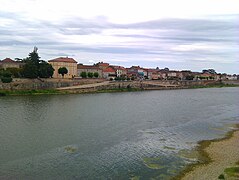 El río en Lamagistère