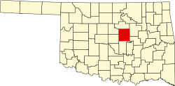 Koartn vo Lincoln County innahoib vo Oklahoma