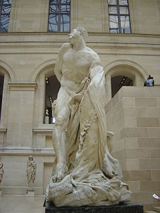 Milón de Crotona (1671-1682), de Pierre Puget, Museo del Louvre, París.