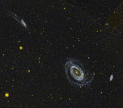 NGC 4747, NGC 4725 і NGC 4712