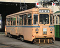 荒川車庫に留置中の修繕前の7504号 （2003年1月25日）