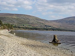 View of Pollaphuca Reservoir from Lacken townland