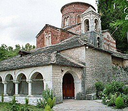 Die Teotokoskerk in Labovë e Kryqit, Albanië