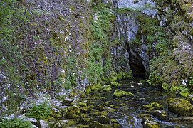 La source du Doubs.