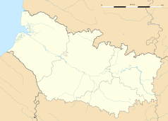 Mapa konturowa Sommy, na dole znajduje się punkt z opisem „Ô-de-Selle”