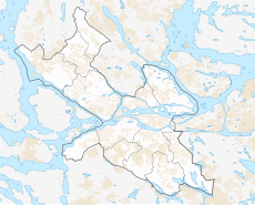 Johanneshovs läge i Stockholms kommun