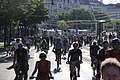 Velo-city's bike parade in Vienna with 4200 participants.