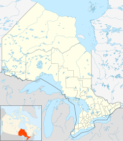 Chamberlain is located in Ontario