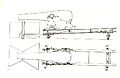 Period drawing of a Rodman gun on a casemate carriage.