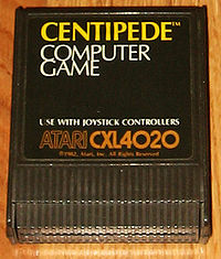 Centipede computer game for Atari 8 bit computers 1982.jpg