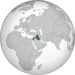 Location of Arab Federation