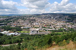 Uma vista de Halifax pela Beacon Hill