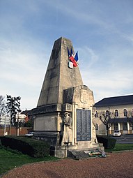 Le monument aux morts.