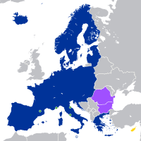 Schengen Bölgesi, Ocak 2023