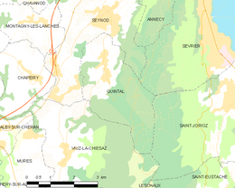 Quintal - Localizazion