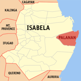 Palanan na Isabela Coordenadas : 17°3'32"N, 122°25'48"E