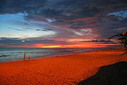 Sunset at Pie de la Cuesta