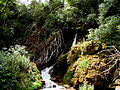 Kravica & its tufa beds at the waterfall barrier