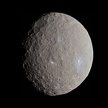 The dwarf planet Ceres.