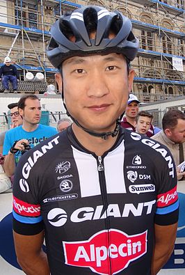 Ji Cheng tijdens Brabantse Pijl 2015