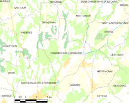 Charmes-sur-l'Herbasse - Localizazion