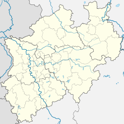 Niederkassel ubicada en Renania del Norte-Westfalia