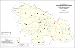 Map showing Siwan (#892) in Shivgarh CD block