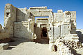 Temple of Amun, view to the north, Aghurmi, Siwa, Egypt