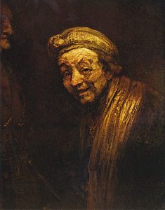 Rembrandt Harmensz van Rijn: Selbstporträt als (lachender) Zeuxis.