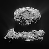 Conforme visto pela Rosetta em 2 de maio de 2015