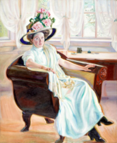 Ann Sofie Svanljungin muotokuva, 1910–1911