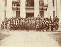 Image 51Members of the Alabama state legislature on the steps of the Capitol in Montgomery during Reconstruction (1872) (from History of Alabama)