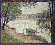 Gray weather, Grande Jatte, 1888, Philadelphia Museum of Art