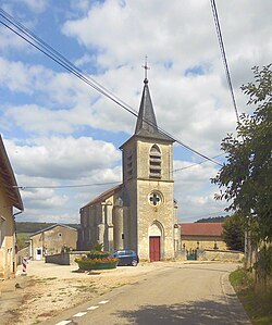 Skyline of Houéville