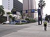 View of 1st Street station