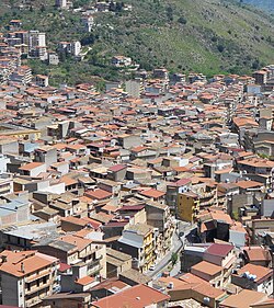 Skyline of Belmonte Mezzagno