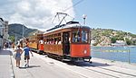 Tram 23 along the seafront